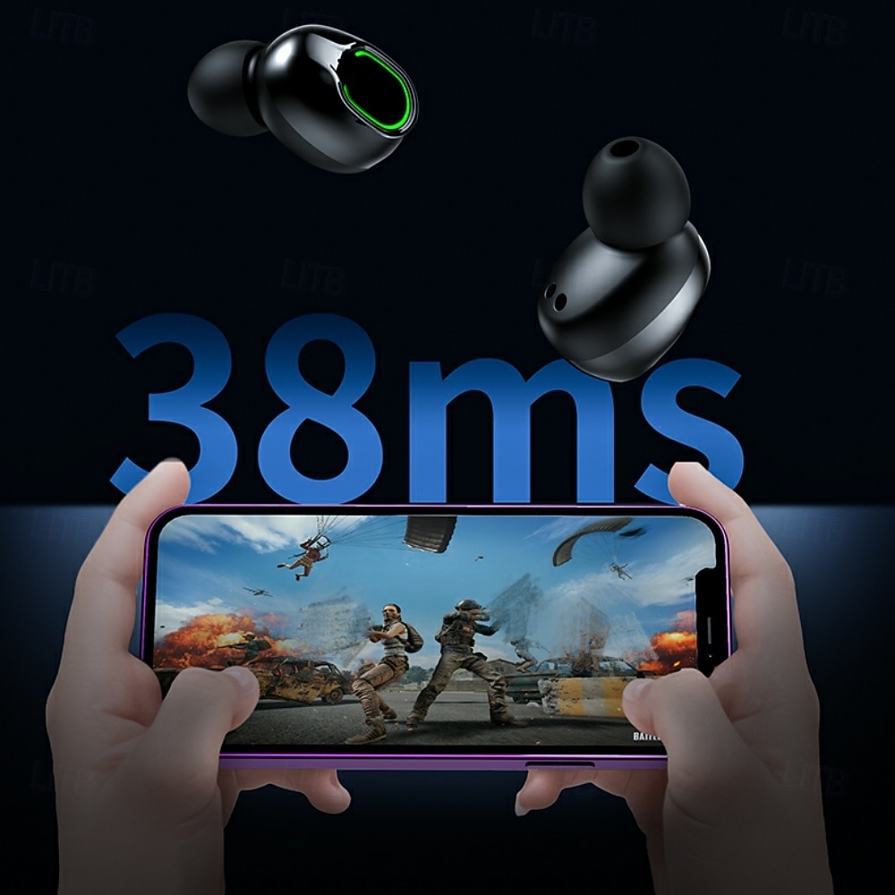 QB70 True Wireless Headphones TWS Earbuds In Ear Bluetooth 5.3 Sports Deep Bass for Apple Samsung Huawei Xiaomi MI  Gym Workout Trekking Running Office Business 2025 - $15.99 –P12