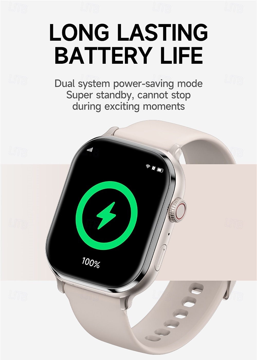 LM29 Montre intelligente 2.06 pouce Smartwatch Montre Connectée Bluetooth 4G Podomètre Rappel d'appel Moniteur d'Activité Compatible avec Android iOS Hommes GPS Longue Veille Appels Mains Libres IP68 de 2025 ? $89.99 –P10