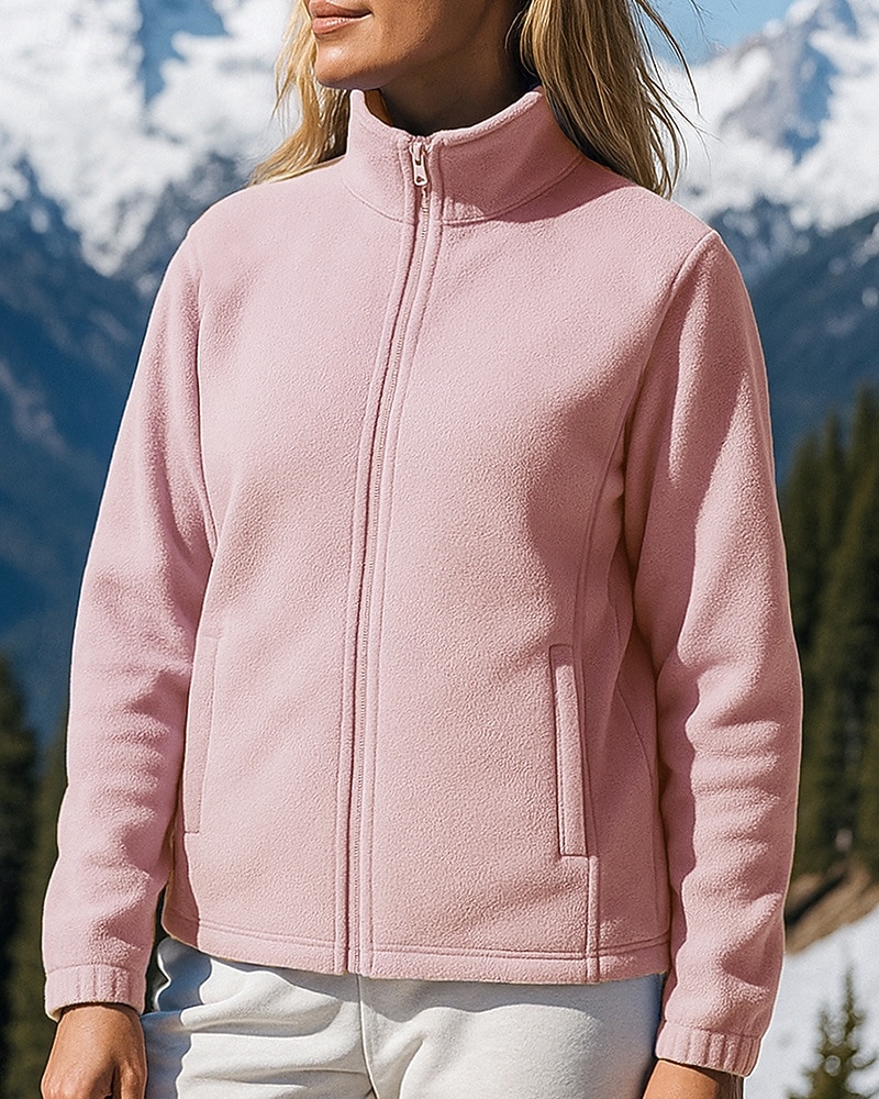 Mulheres Jaqueta de Trilha Casaco de lã Casaco de inverno Ao ar livre Térmica Quente Roupas de caminhada Roupas de caminhada Inverno Outono Blusas Pesca Campismo / Escursão / Espeleologismo Corrida de 2026 por $32.99 –P6