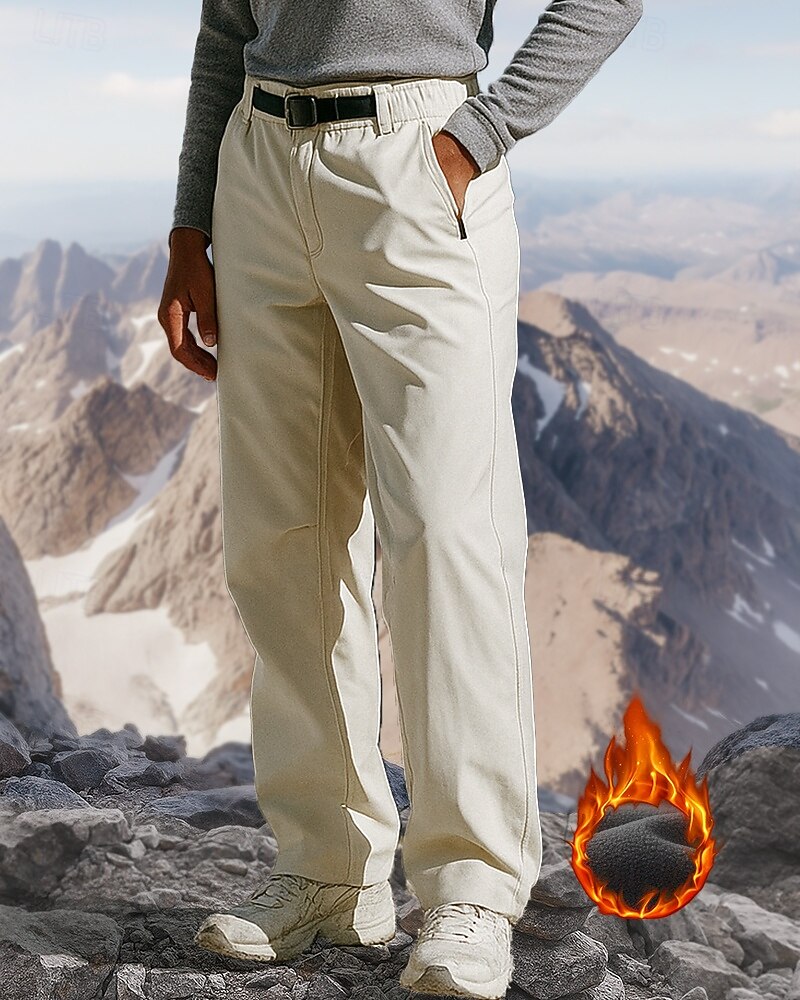 Муж. Брюки карго Штаны для туризма и прогулок Зимнее пальто походные брюки Зима Осень На открытом воздухе Стандартный Сохраняет тепло Флисовая подкладка Водонепроницаемость С защитой от ветра Брюки 2026 - $62.99 –P3