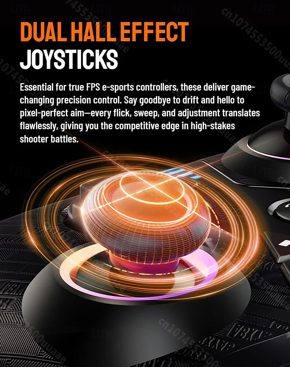 Игровой контроллер Lenovo S05 RGB беспроводной геймпад джойстик с эффектом Холла для Switch/2/OLED/Lite ПК iPhone Android телефонов подарок на День Святого Валентина 2026 - $64.99 –P4