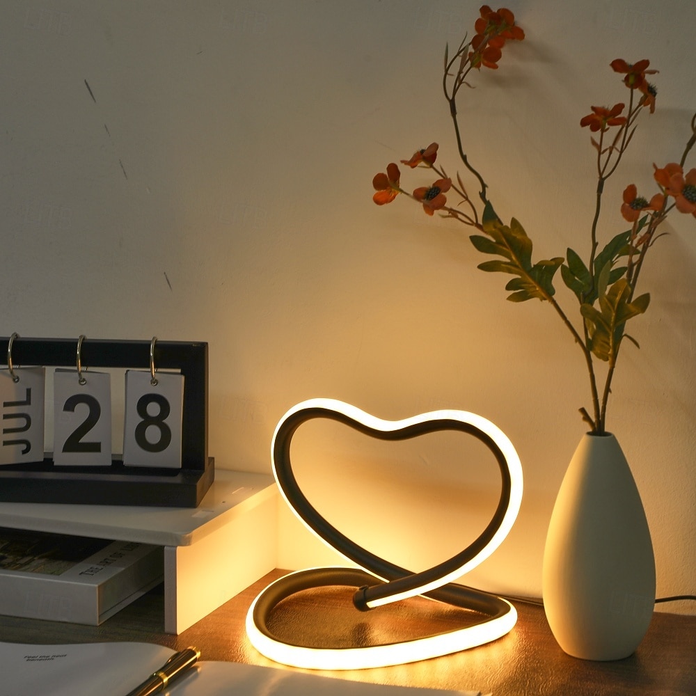 Настольная лампа / лампа для чтения / прикроватная лампа, регулируемая, современная, в скандинавском стиле, с питанием от постоянного тока и USB, для спальни / кабинета / офиса, металлический / 2026 - $68.99 –P6