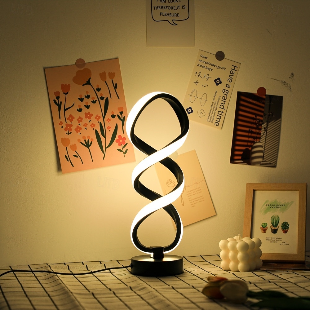 Table Lamp / Desk Lamp / Bedside lamps Decorative Artistic / Nordic Style USB Powered For Bedroom / Study Room / Office DC 5V White 2026 - $22.99 –P8
