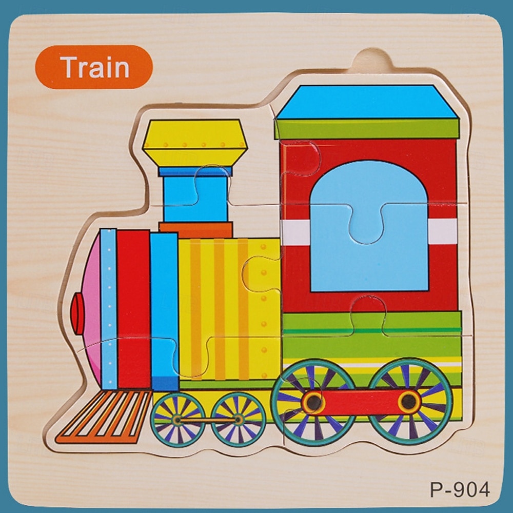 16pc Toddler Learning Puzzles - Set of 16 Wooden Peg Board Puzzles for Ages 1 2 3 - Develops Hand-Eye Coordination & Cognitive Skills Christmas Gift 2025 - $38.99 –P6