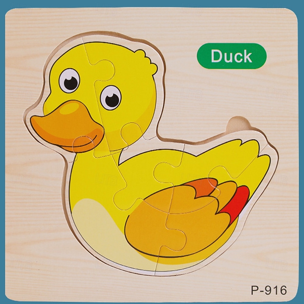 16pc Toddler Learning Puzzles - Set of 16 Wooden Peg Board Puzzles for Ages 1 2 3 - Develops Hand-Eye Coordination & Cognitive Skills Christmas Gift 2025 - $38.99 –P10