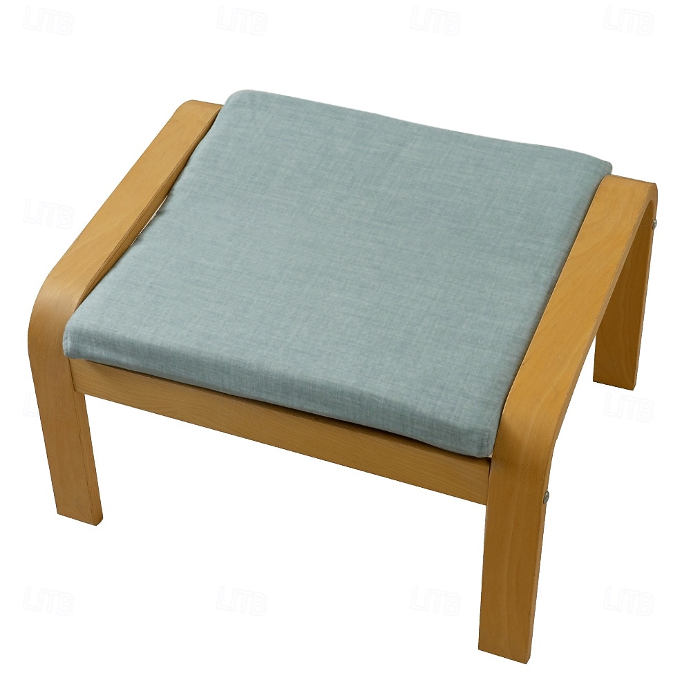 POÄNG Stool Chair footstool Cover Solid Color Quilted Polyester Slipcovers 2025 - $19.49 –P12
