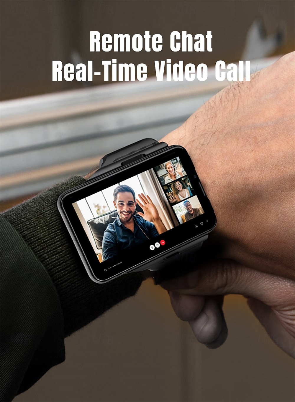 2025年 APPLLP Max スマートウォッチ 2.88 インチ スマート·ウォッチ スマートウォッチ電話 4G LTE ブルートゥース 歩数計 睡眠サイクル計測器 座りがちなリマインダー と互換性があります Android iOS 女性 男性 GPS 長時間スタンバイ ハンドフリーコール IPX-5  コレクション – $224.89 –P14