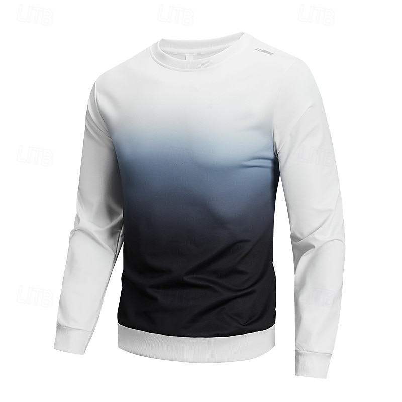 Men's Sweatshirt Pullover Blue Red Royal Blue Green Gray Crew Neck Plain Casual Daily Sports & Outdoor Polyester Streetwear Cool Sportswear Spring &  Fall Clothing Apparel Hoodies Sweatshirts  Long 2026 - $18.49 –P1