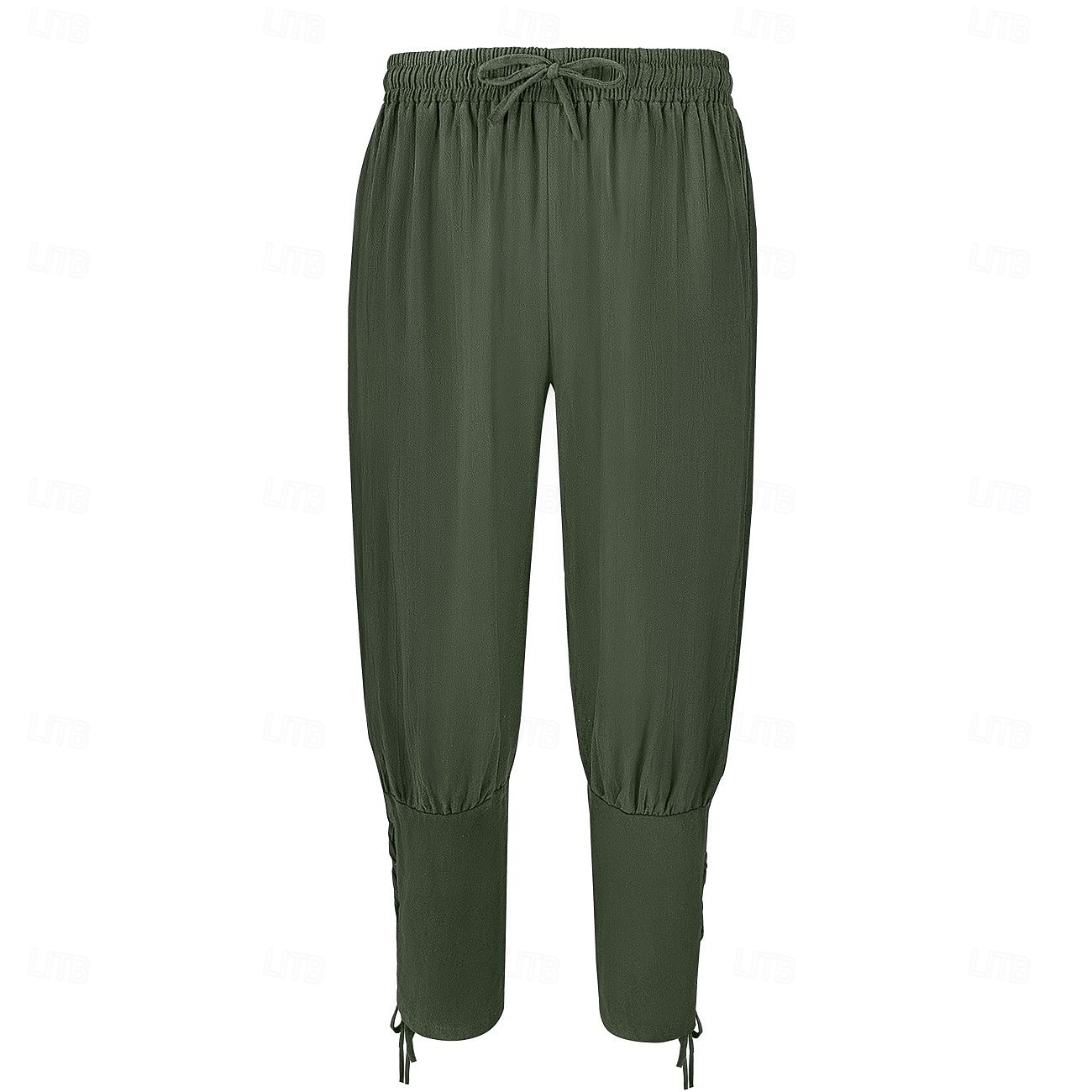 Retrò Vintage Medievale 17° secolo Mascherata Pantaloni da pirata Cavaliere Vichingo Crociato Straniero Ranger Coulisse Tinta unica Costume Per uomo Costumi da pirata Fantasia Mascherata Festa / Sera del 2026 a $61.99 –P8
