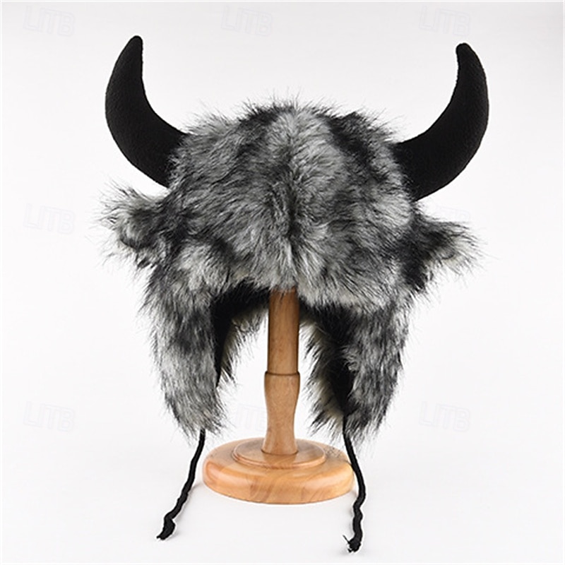 Męskie Uszanka Czapka Uszanka Kapelusz lotniczy Czapka z klapką na uszy Czapki zimowe Czarny Szary Poliester Polar Moda Styl vintage Współczesny współczesny Dzienne zużycie Randka Krowa Keep Warm 2026 - $22.99 –P4