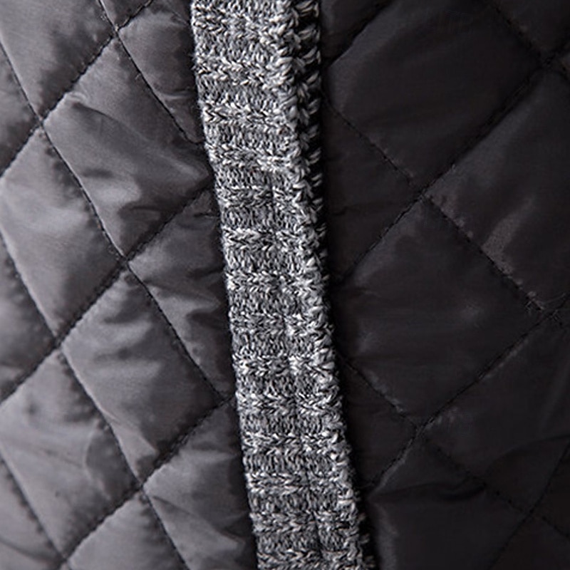 Męskie Sweter Rozpinany Przycięty sweter Sweter z zamkiem Sweter z dzianiny Prążkowany Robić na drutach Zwykłe topy Niejednolita całość Kieszeń Równina Kołnierz stawiany Moda Klasyczny Urlop Dzienne 2025 - $35.99 –P18