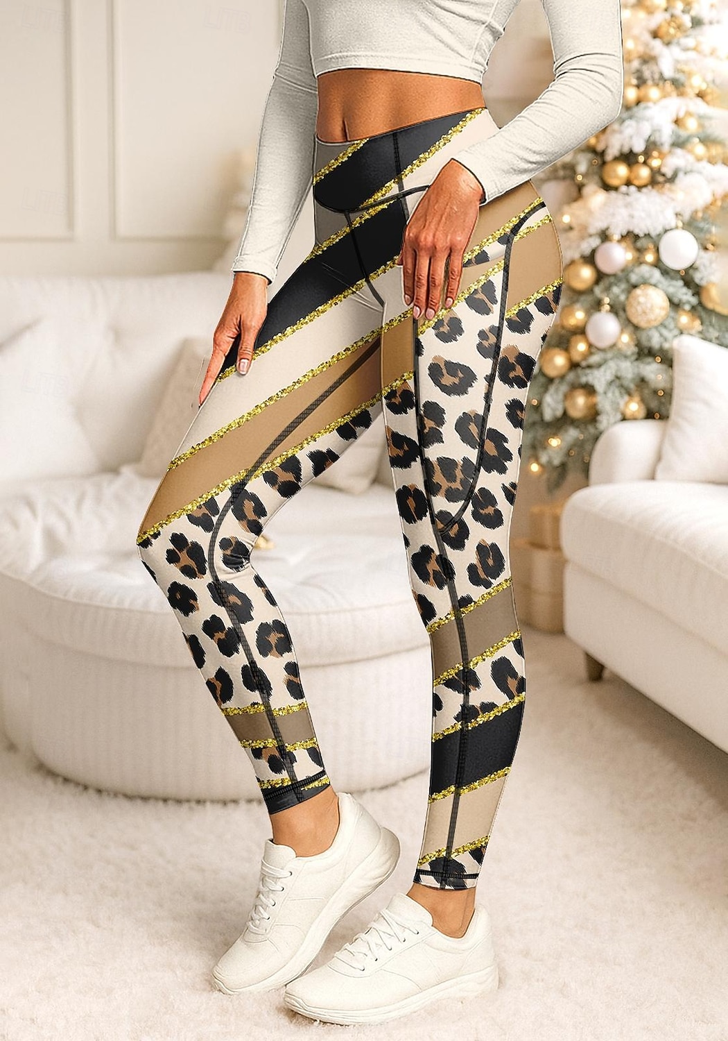 Damen Pilates-Leggings Fitnesshose Trainingsleggings Taschen Stempelsteuer Seitentaschen Pilates Fitnessstudio Fitnesstraining Hosen Strumpfhosen Leggings Streifen Hellgelb Blau Orange Sport 2026 - $20.99 –P2