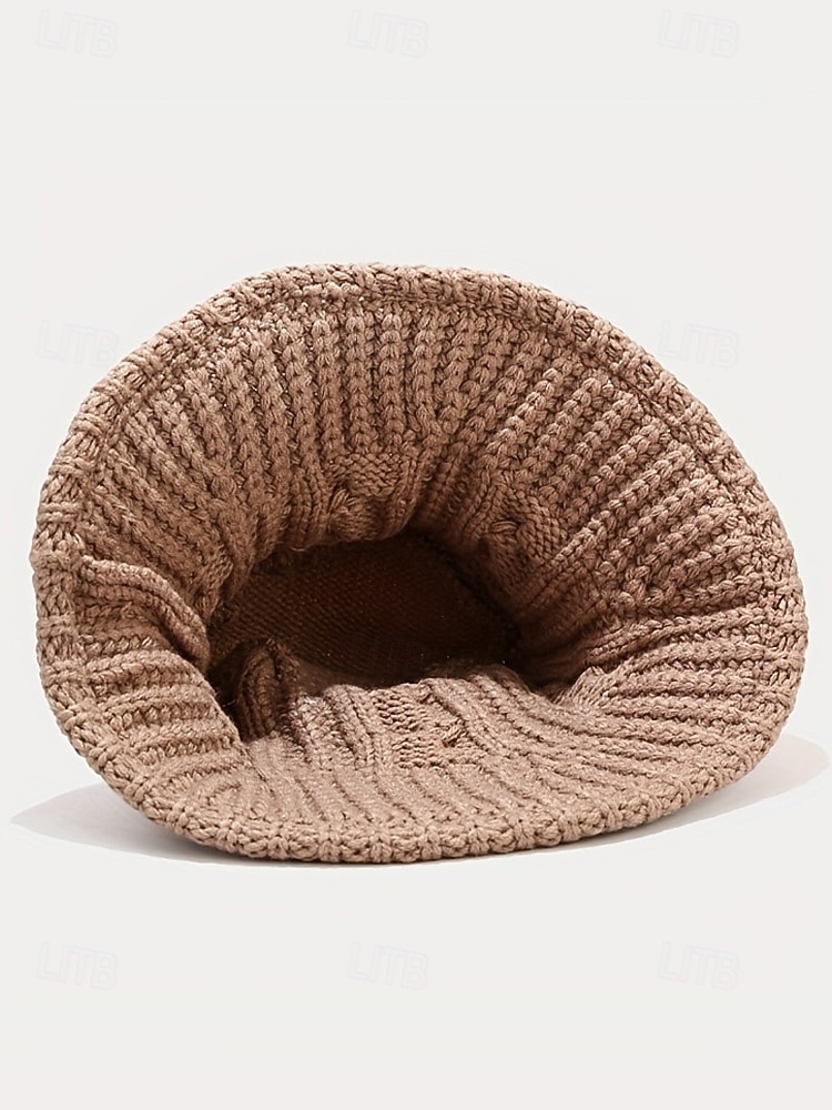 Chapeau bob en tricot de Noël pour femme, chapeau d'hiver en tricot torsadé chaud pour femme, bonnet doux et confortable pour les vacances, les vêtements d'extérieur et décontractés de 2026 ? $14.99 –P6