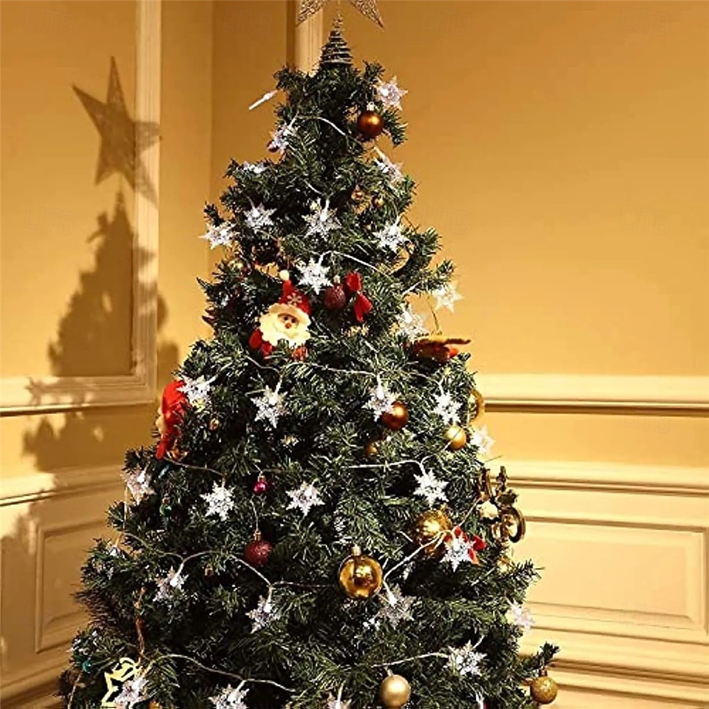 1 ks 3,5 m světelná řetězová svítidla motýl sněhová vločka LED pohádková svítidla na zavěšení LIGHT festivalové svítidlo svatební lampy AC 110V/220V EU/US/UK/AU zásuvka 2026 - $19.99 –P4