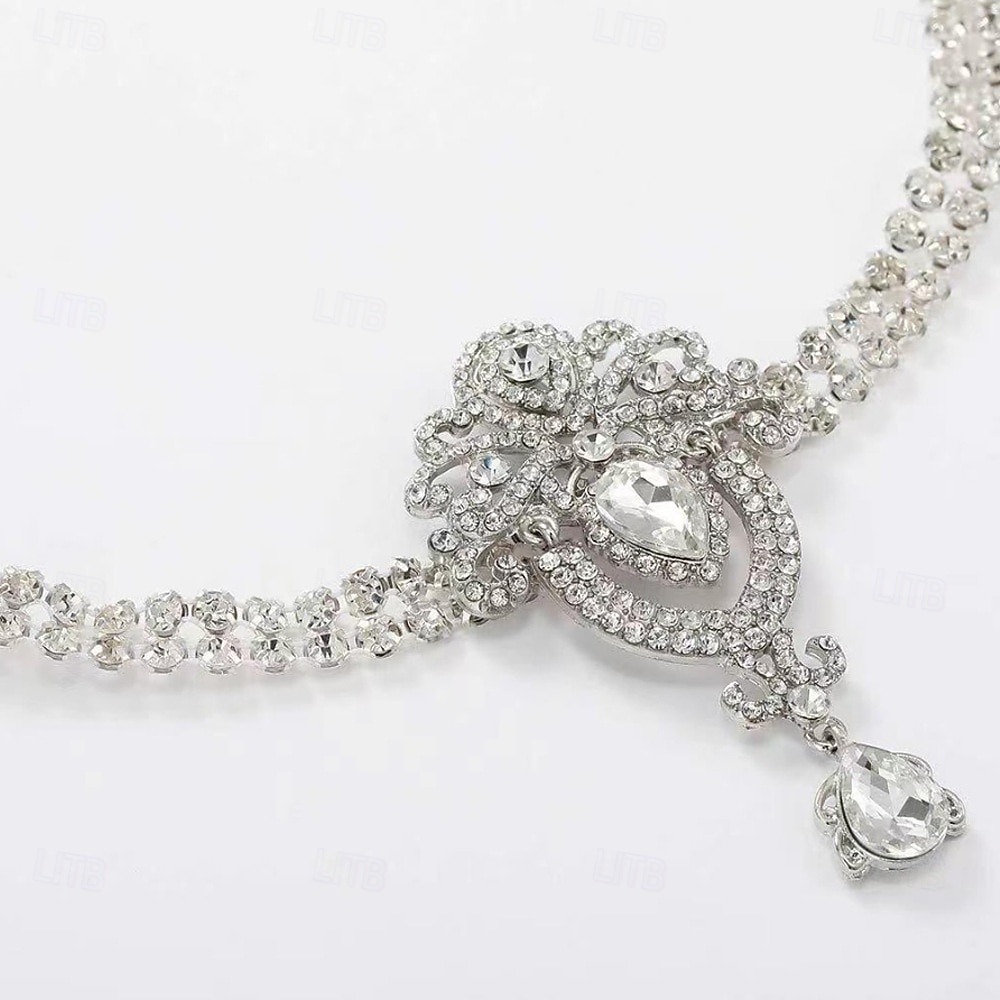 Cerchietto flapper da donna anni '20 con strass - accessorio per capelli vintage in stile Gatsby con perline di cristallo per feste retrò, matrimoni o eventi in costume del 2026 a $11.99 –P2