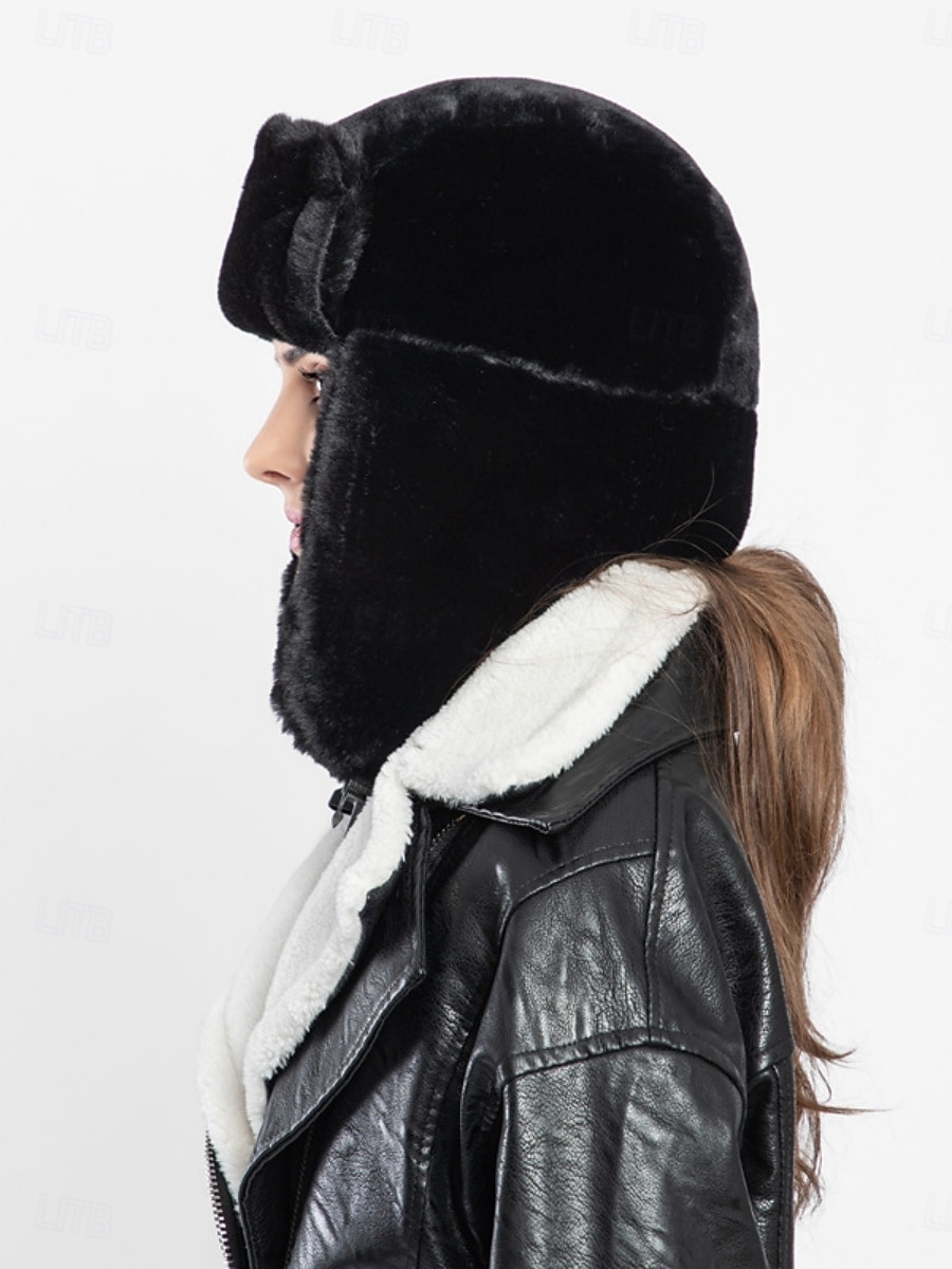 Damen Hut Wintermützen Warm Straße Täglich Wochenende Einfarbig Einfarbig 2026 - $22.99 –P3