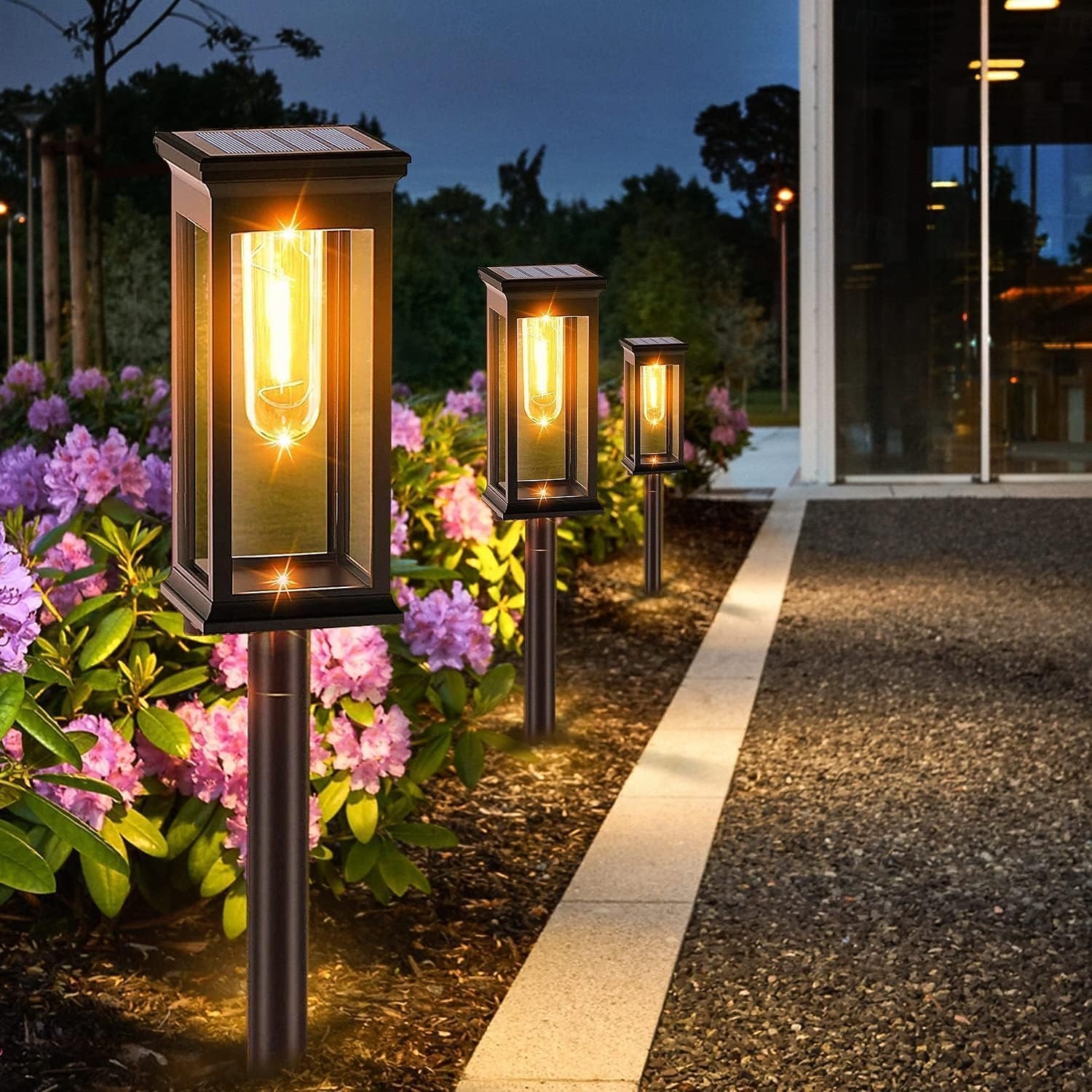 Solar Pathway Lights Waterproof, Solar Outdoor Lights,Auto-on/Off Pathway Light Solar Powered for Garden Lawn Patio Decoration 2026 - $25.99 –P4