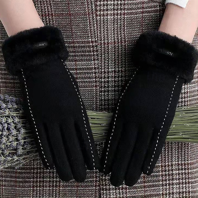 Women's 1 Pair Fingertips / Winter Gloves Streetwear / Outdoor Gloves - Solid Colored Full Finger 2026 - $21.99 –P4
