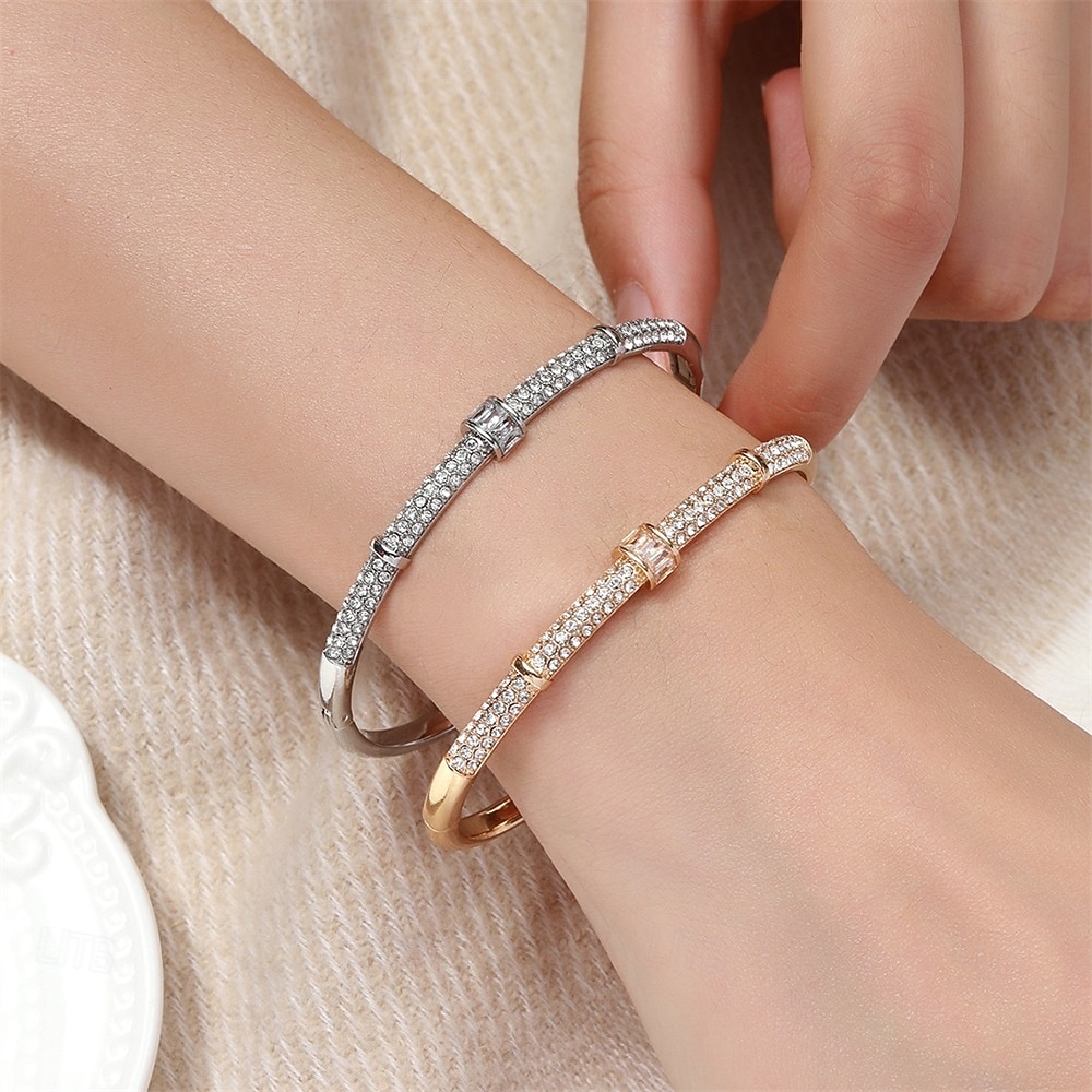 Cubic Zirconia Geometrical Drop Fashion Personalized Simple Trendy