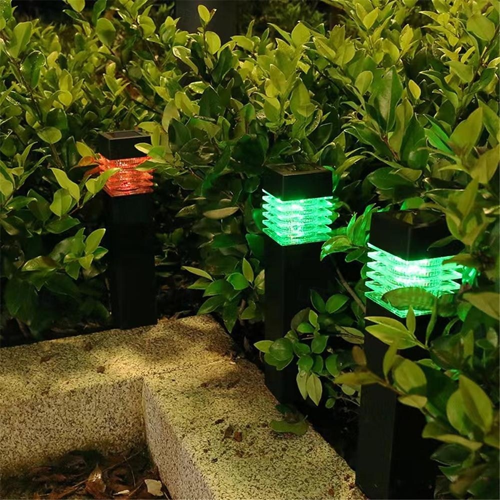 Luz de fadas para paisagem de jardim com energia solar, luz de gramado para decoração de quintal doméstico, iluminação externa à prova d'água, 1 peça de 2025 por $16.49 –P8