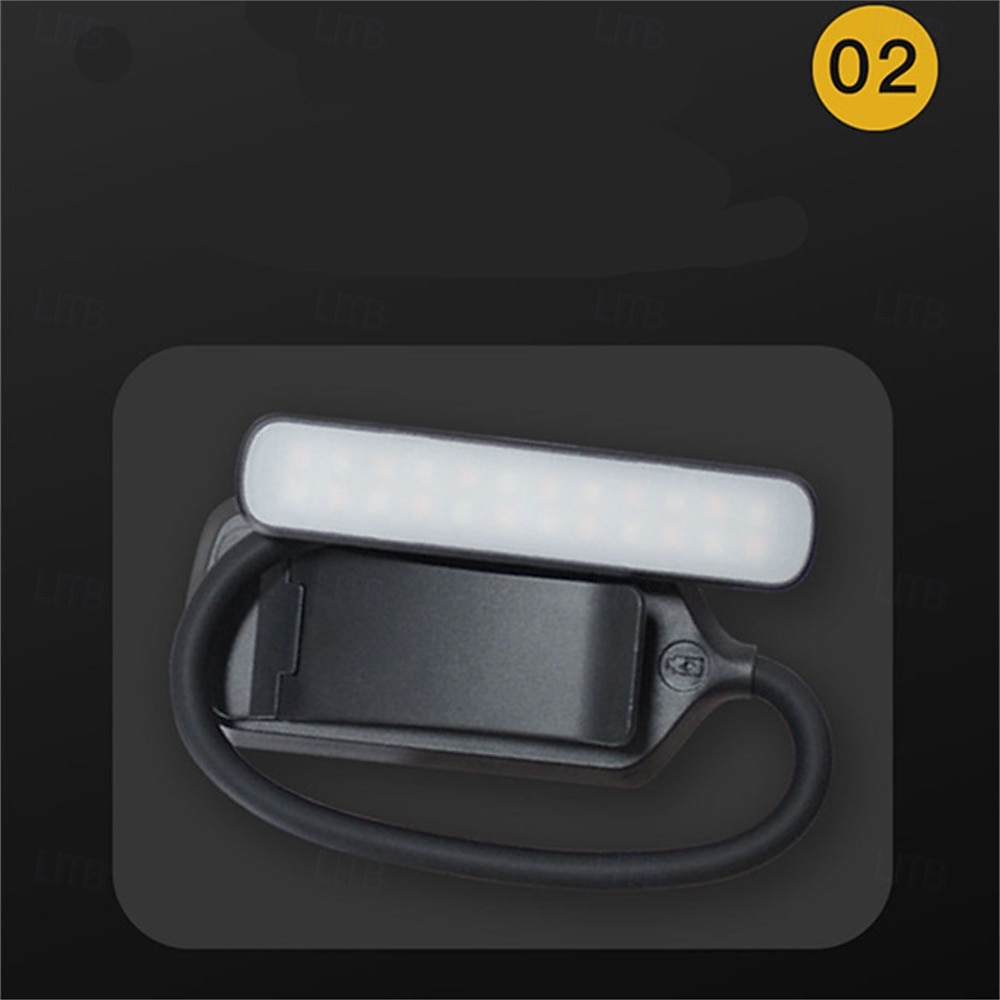 3 Colors LED Clip on Book Lamp Usb Rechargeable Reading Lamp Light Portable Read Book Light Bedroom Night Light 2026 - $31.99 –P3