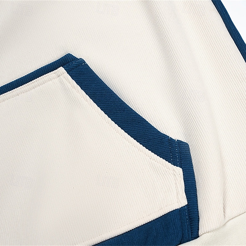 Ανδρικά Φούτερ με Κουκούλα Μαύρο Πράσινο Χακί Χακί Μπεζ Με Κουκούλα Συνδυασμός Χρωμάτων Κορδόνι Κουρελού Τσέπη Αθλήματα & Ύπαιθρος Καθημερινά Αργίες Βαμβάκι Κομψό στυλ street Βασικό Καθημερινό 2026 - $72.99 –P12