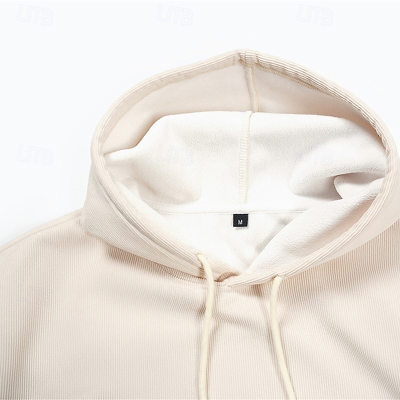 Ανδρικά Φούτερ με Κουκούλα Μαύρο Πράσινο Χακί Χακί Μπεζ Με Κουκούλα Συνδυασμός Χρωμάτων Κορδόνι Κουρελού Τσέπη Αθλήματα & Ύπαιθρος Καθημερινά Αργίες Βαμβάκι Κομψό στυλ street Βασικό Καθημερινό 2026 - $72.99 –P9