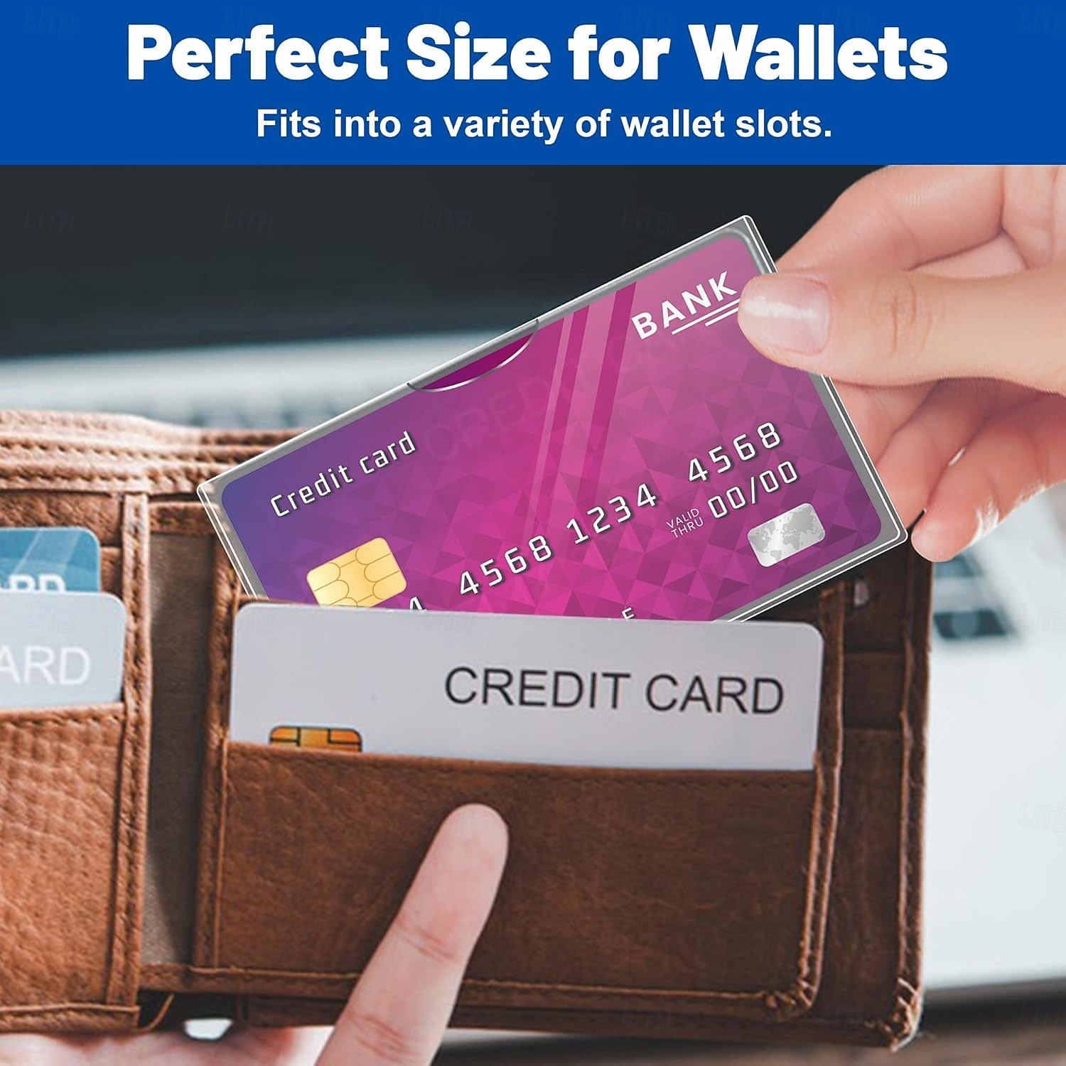 50 Pack Social Security Card Protector Sleeves, Ultra Clear & Durable 31Mil Waterproof SSN/New Medicare/Credit Card Holder, Soft ID/Debit/Credit/Index Card Storage Sleeves 2026 - $17.99 –P2