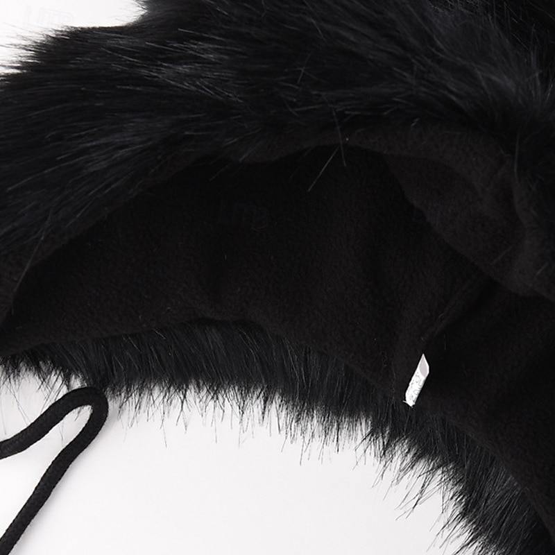 Męskie Uszanka Czapka Uszanka Kapelusz lotniczy Czapka z klapką na uszy Czapki zimowe Czarny Szary Poliester Polar Moda Styl vintage Współczesny współczesny Dzienne zużycie Randka Krowa Keep Warm 2026 - $22.99 –P7
