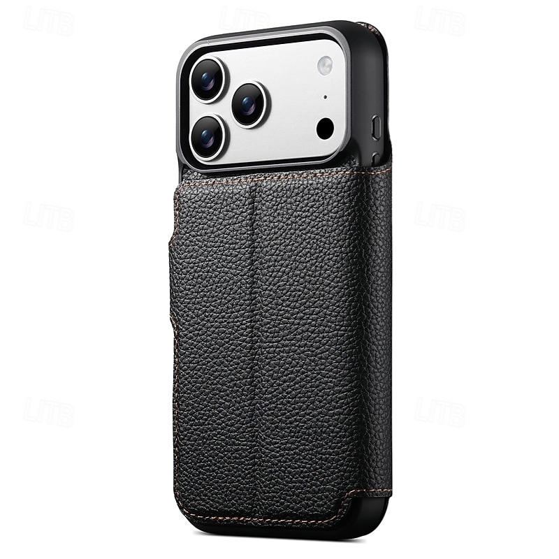 2025年 電話 ケース 用途 iPhone 17 Pro Max 17 16 15 14 Pro Max 13 Pro Max バックカバー 耐衝撃 レトロ風 PUレザー  コレクション – $13.99 –P2