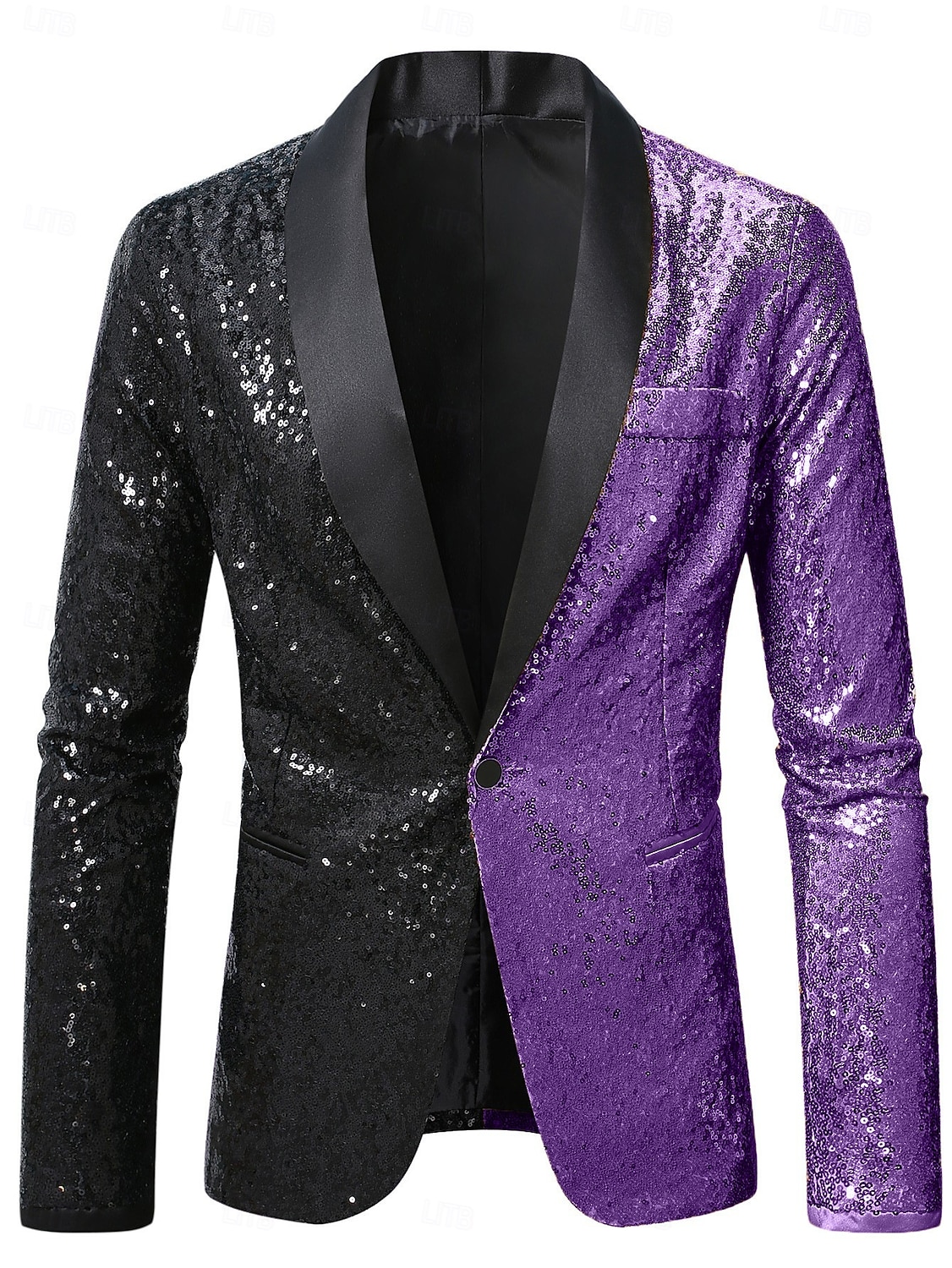 Discotecă Amuzant Σακάκι Blazer Costum de petrecere de Crăciun Paiete Costume de fancy Bărbați Rochie Elegantă An Nou Petrecere și seară Petrecere cu tematică retro Adulți Geacă 2026 - $87.99 –P16