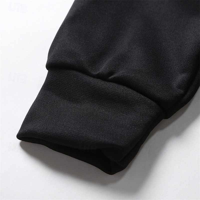 Voor heren Trui met capuchon Hoodie met volledige rits Fleece hoodie Tactische capuchon blauw Khaki Rood Bruin Groen Capuchon Effen Vetoketju Casual Dagelijks Sport & Outdoor Katoen Polyester 2026 - $28.99 –P6