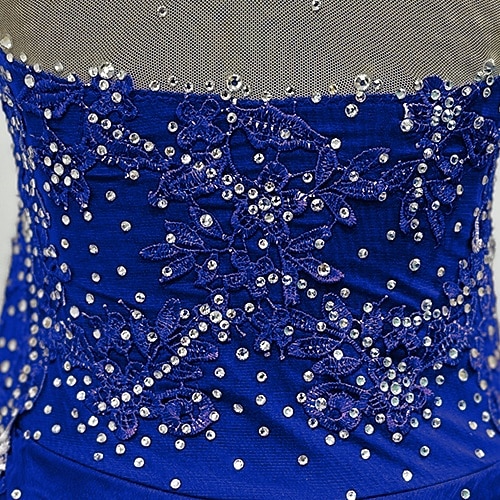 Šaty na bruslení Dámské Dívčí Buz Pateni Šaty Žlutá Tmavě fialová Prašná růže Slátanina Květiny Síťka Spandex Vysoká pružnost Soutěž Bruslařské oblečení Ručně vyrobeno Květinový Dlouhý rukáv Bruslen 2026 - $153.99 –P11