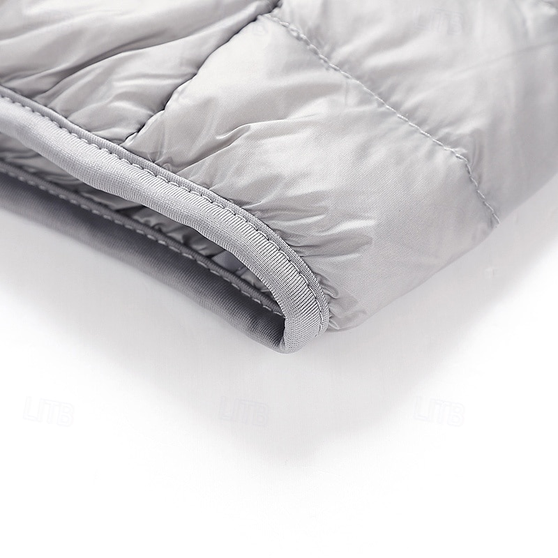 Homme Manteau d'Hiver Doudoune Veste Matelassée Avec Poches 50% duvet de canard blanc Vacances Tenue quotidienne Date Régulier Mode Occasionnel Confortable Chaleur Thermique Automne Hiver Couleur de 2026 ? $56.99 –P10