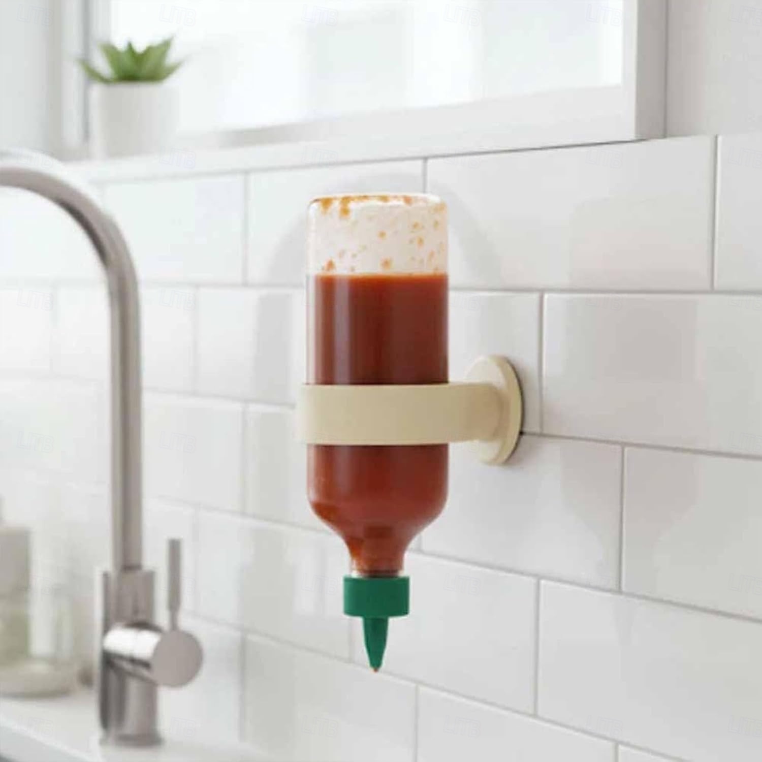 Силиконовый держатель для бутылок, не оставляющий капель, прочная гибкая подставка для перевернутых бутылок с приправами, экономящий место кухонный гаджет для организации пространства в холодильнике и 2026 - $14.25 –P8