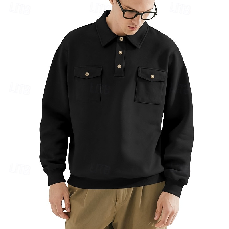 Hombre Sudadera Gris Claro Diseño Plano Bolsillo Diario Deporte Festivos Poliéster Ropa de calle Básico Casual Primavera & Otoño Ropa Sudaderas con capucha Sudaderas Manga Larga 2026 - $24.99 –P12