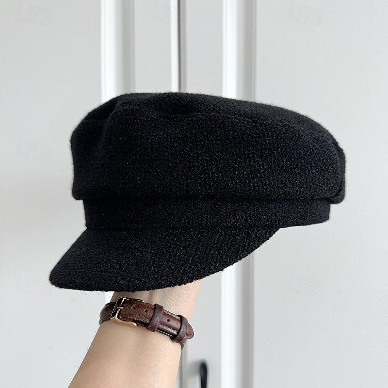 Hats Wool Beret Hat Wedding Holiday Tea Party Horse Race Cocktail Elegant Vintage With Metallic Buckle Headpiece Headwear 2026 - $22.99 –P7