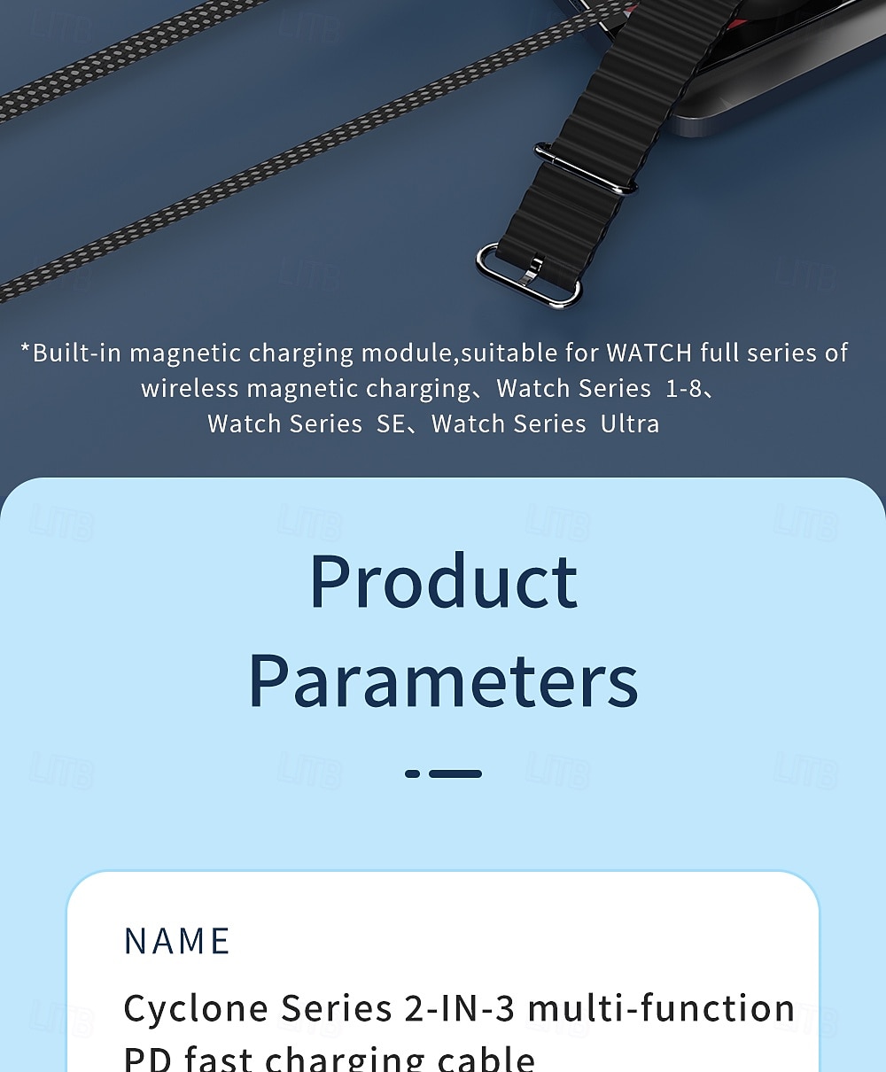 2 Pack Travel Essentials for Apple Watch Charger3 in 2 USB C Cable Multi Charging Cable USB C/L for CarCamping Essentials iWatch Charger for Ultra/SE/10-1&iPhone 17-12 Xbox 360 Headset 2026 - $18.99 –P18