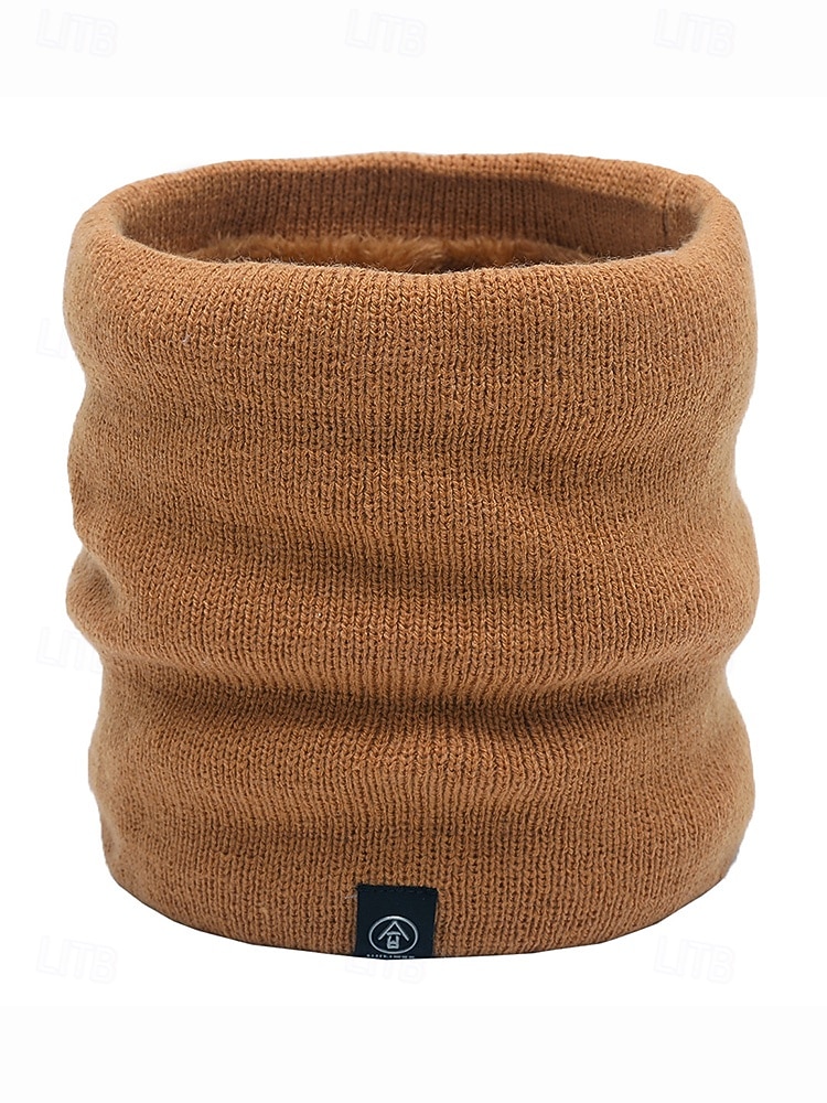 Herren-Winter-Halswärmer, Halstuch, Fleece-gefütterter Thermo-Schlauchschal, gemütliches Weihnachtsgeschenk für Outdoor-Sport, Skifahren und den Alltag 2025 - $11.99 –P6