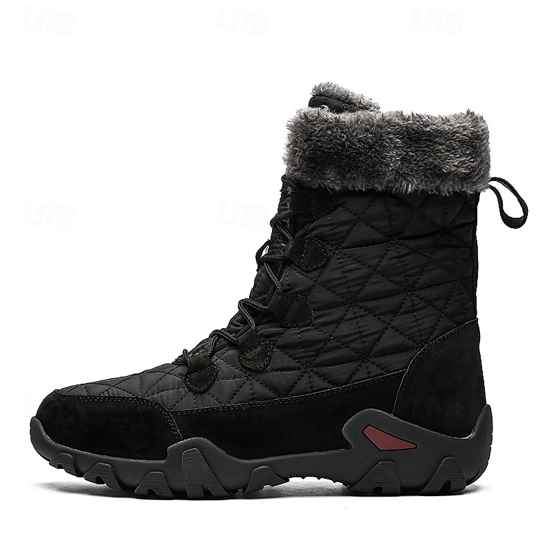 Tan Suede Men's Winter Boots with Fur Lining – Warm and Durable Footwear for Snowy Adventures and Outdoor Holiday Activities 2026 - $64.99 –P5