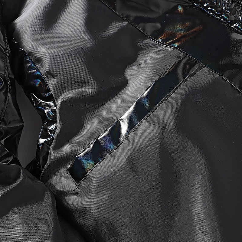 Per uomo Gilet imbottito Gilet Vacanza Quotidiano Data Moda Casual Autunno Inverno Tasca Poliestere Caldo Confortevole Tinta unica Cerniera Collo alla coreana Vestibilità regolare Nero Bianco Caffè del 2026 a $41.99 –P7