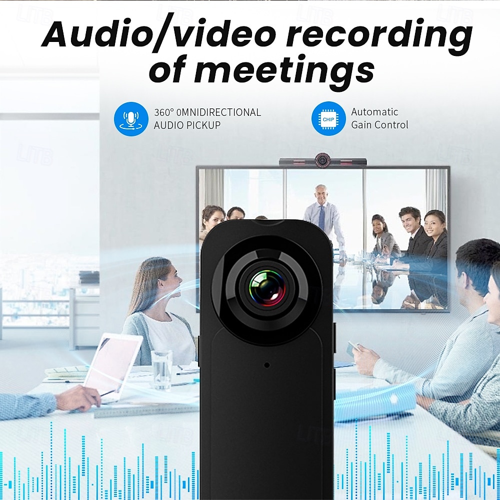 multifunctionele 1080p ultra hd mini politie draagbare bodycamera draagbare compacte persoonlijke sportcamera &buitenvideorecorder 2026 - $38.99 –P5