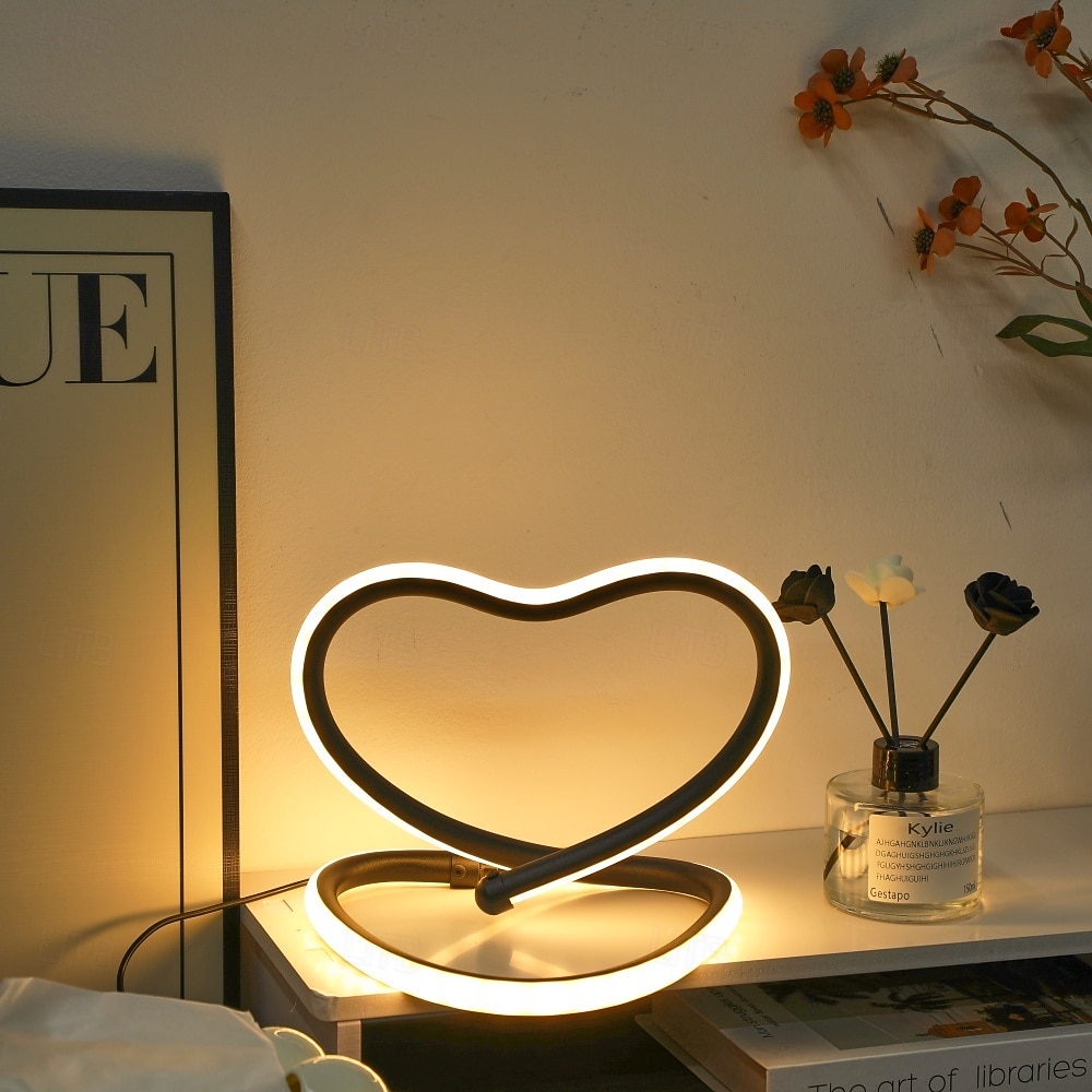 Настольная лампа / лампа для чтения / прикроватная лампа, регулируемая, современная, в скандинавском стиле, с питанием от постоянного тока и USB, для спальни / кабинета / офиса, металлический / 2026 - $68.99 –P9