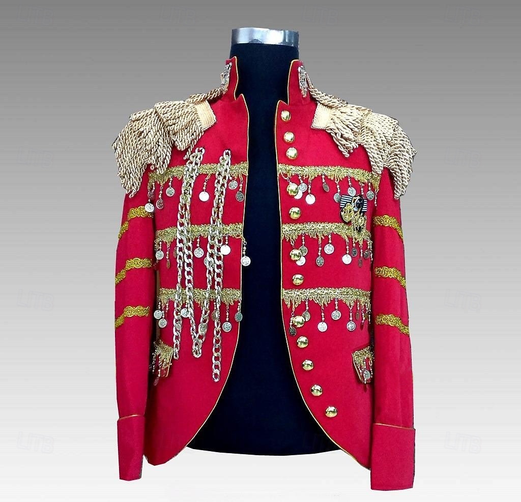 Real Abrigo Baile de Máscaras Chaqueta de circo Príncipe Aristócrata Retro Antiguo Rococó Adulto Hombre Carnaval Mascarada Evento / Fiesta Disfrazarse 2026 - $141.99 –P13