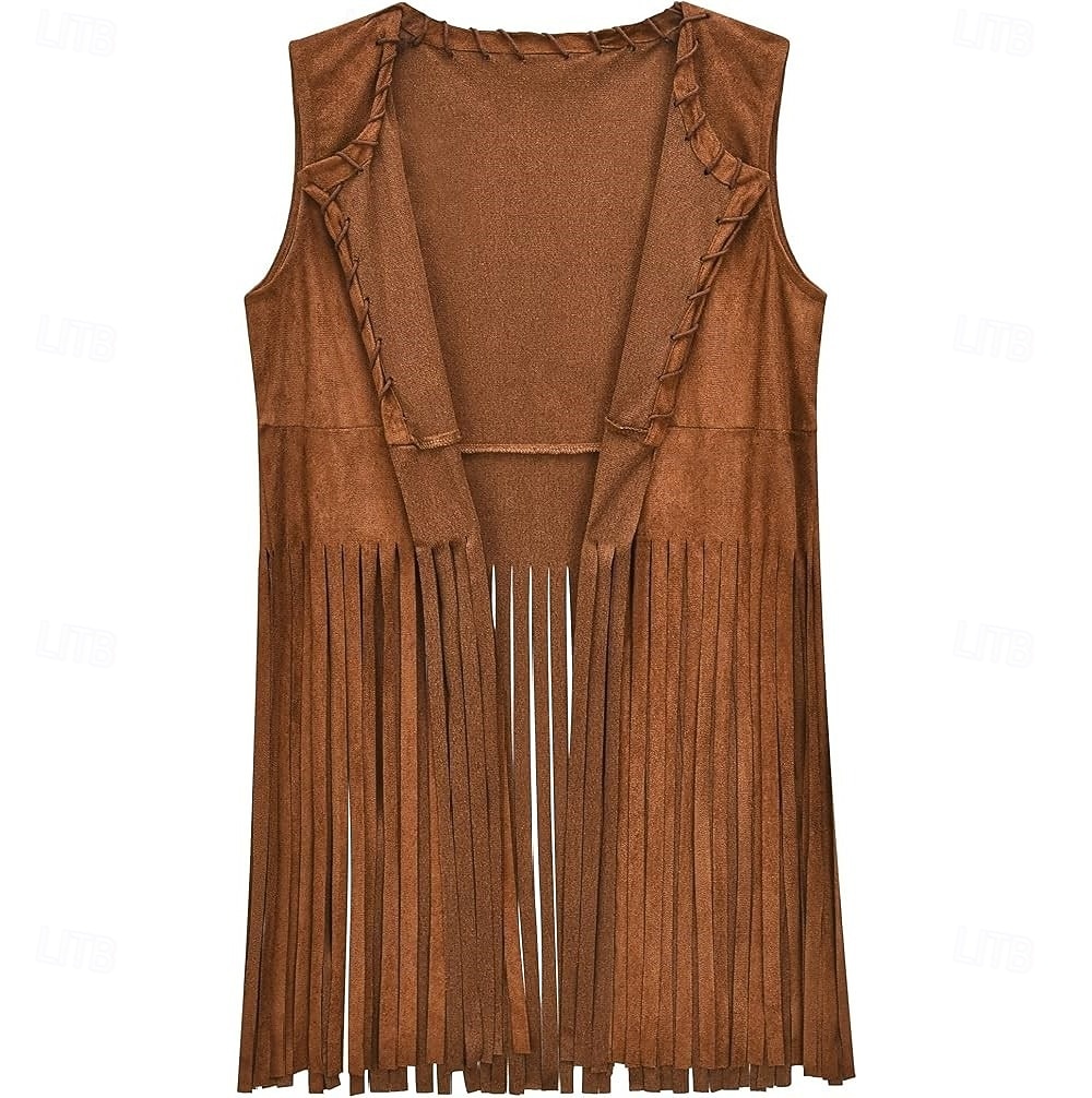 Set Retro Vintage 1970s Outfits Vest Bell Bottom Pants with Accessories Hippie Fancy Dress Women's Halloween Carnival Casual Daily Music Festival Adults' Cravat Top Pants 2026 - $69.99 –P4