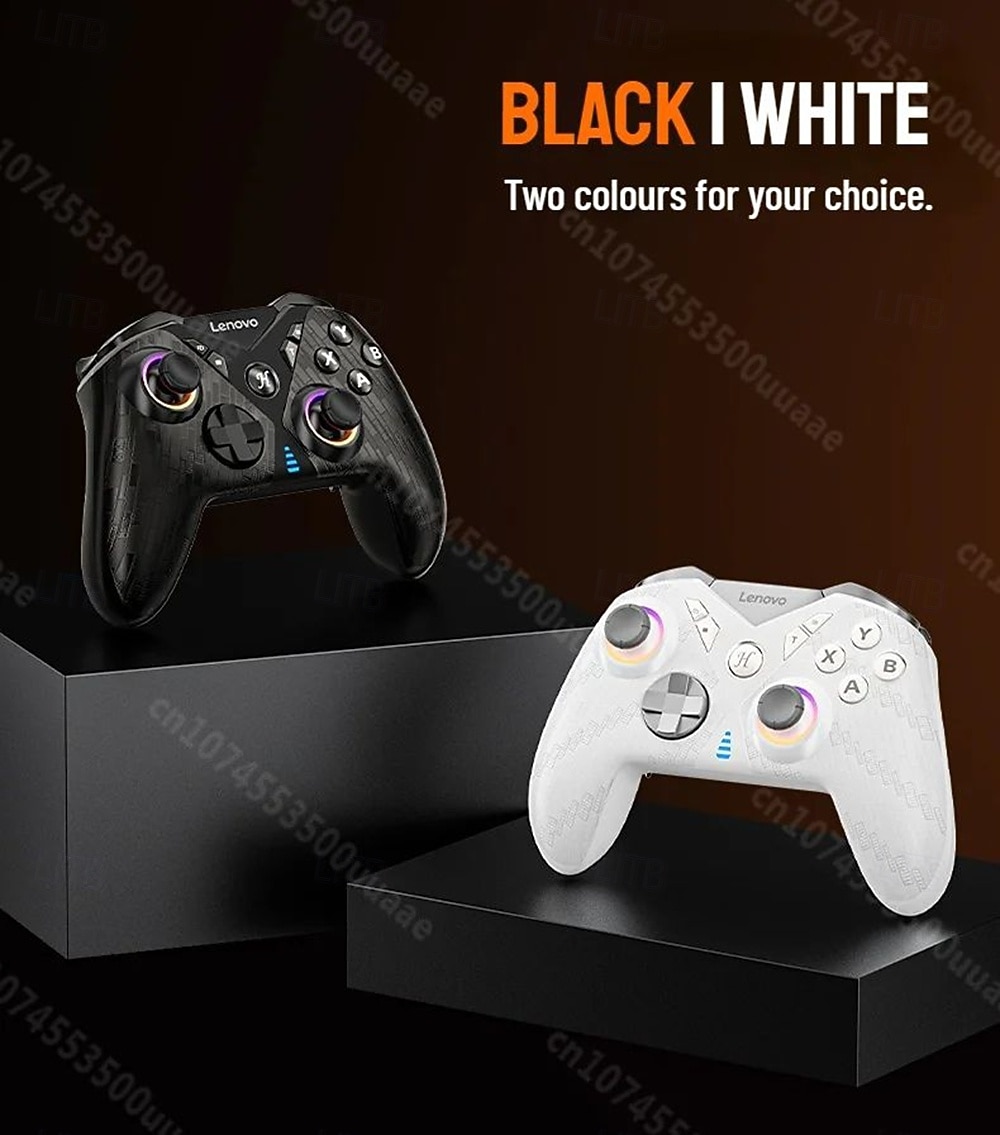 Игровой контроллер Lenovo S05 RGB беспроводной геймпад джойстик с эффектом Холла для Switch/2/OLED/Lite ПК iPhone Android телефонов подарок на День Святого Валентина 2026 - $64.99 –P14