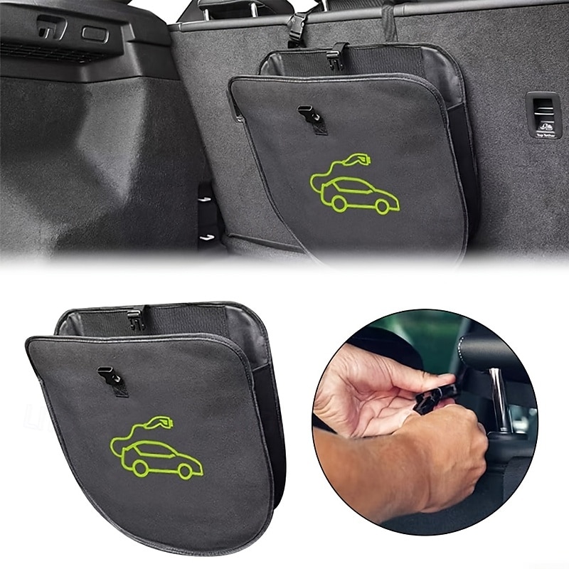 حقيبة تنظيم كابلات كهربائية - حقيبة تخزين محمولة لأسلاك توصيل الكابلات &خراطيم مصنوعة من مادة البوليستر المتينة مثالية لإدارة كابلات شواحن المركبات الكهربائية 2026 - $21.99 –P2