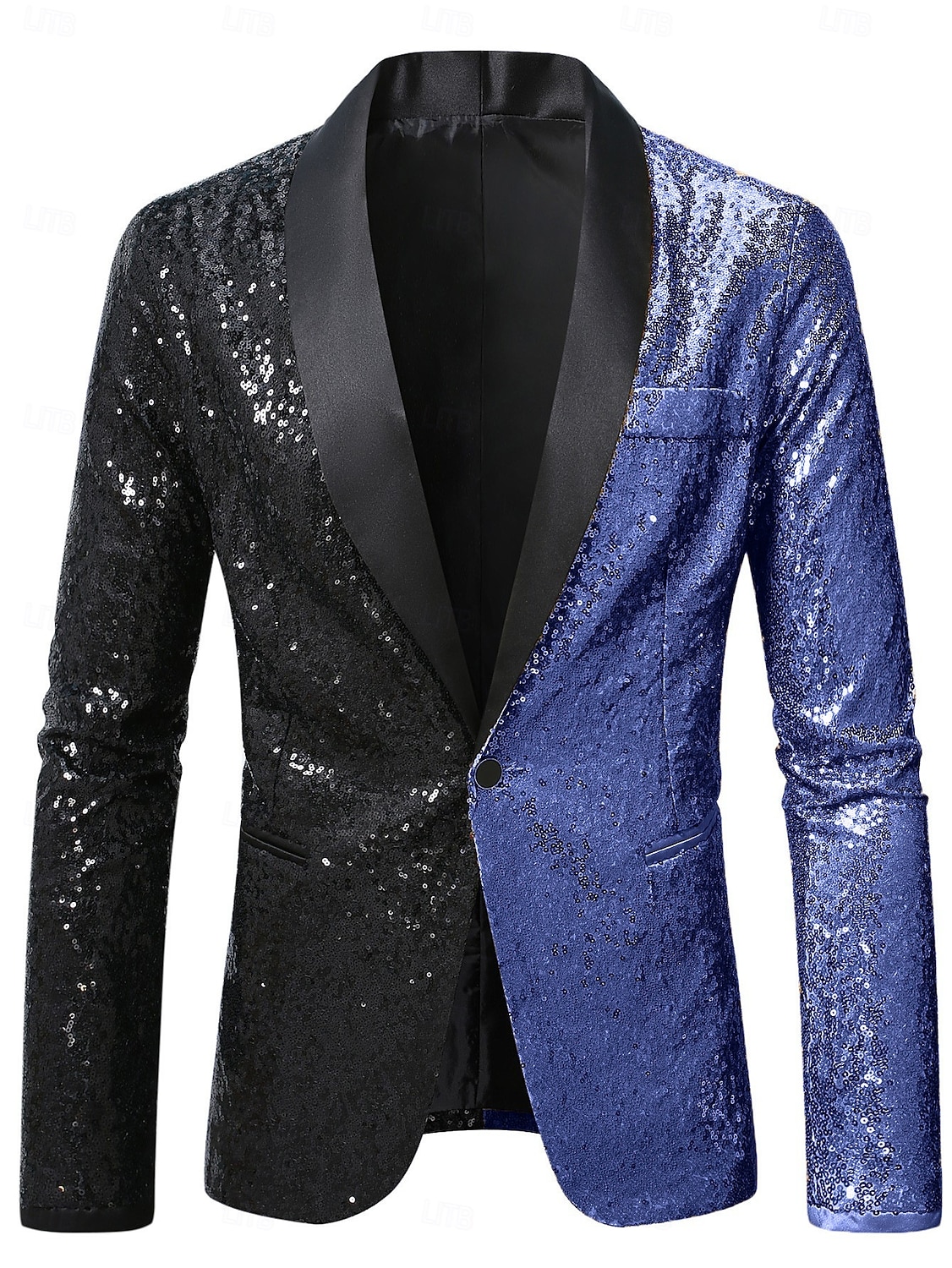 Discotecă Amuzant Σακάκι Blazer Costum de petrecere de Crăciun Paiete Costume de fancy Bărbați Rochie Elegantă An Nou Petrecere și seară Petrecere cu tematică retro Adulți Geacă 2026 - $87.99 –P10
