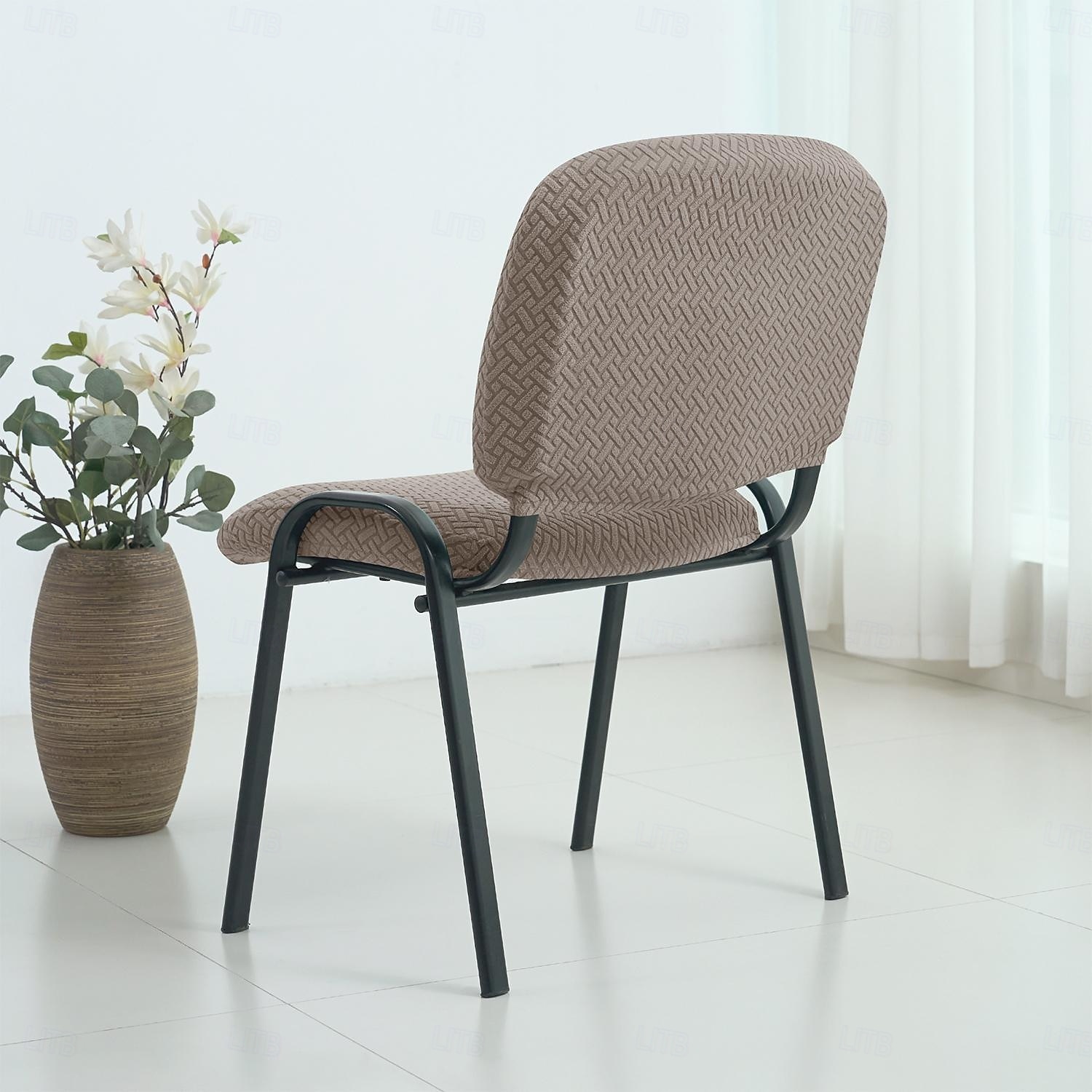 Set 2 huse pliante jacquard pentru scaune, huse detașabile elastice pentru nunți, banchete, petreceri sau decor pentru casă 2026 - $13.49 –P6