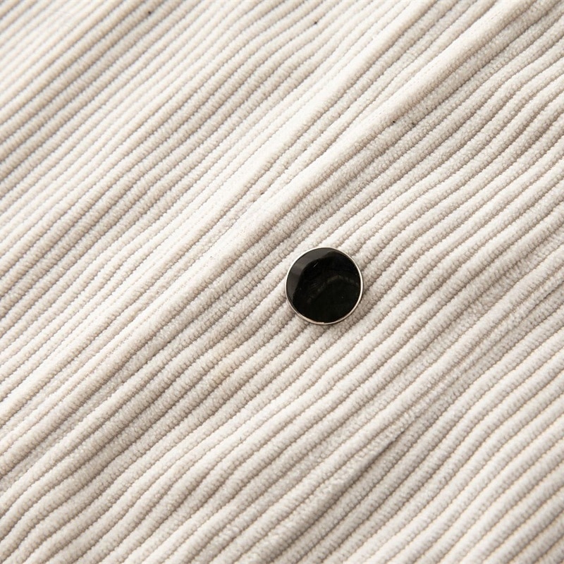 Per uomo Giacca Leggera Giacca in Velluto a Coste Giacca Cargo Giacca Casual Vacanza Quotidiano Traspirante Tasca Primavera Autunno Semplice Moda Classico Bavero Regolare Nero Cachi Grigio Giacca del 2026 a $30.99 –P9